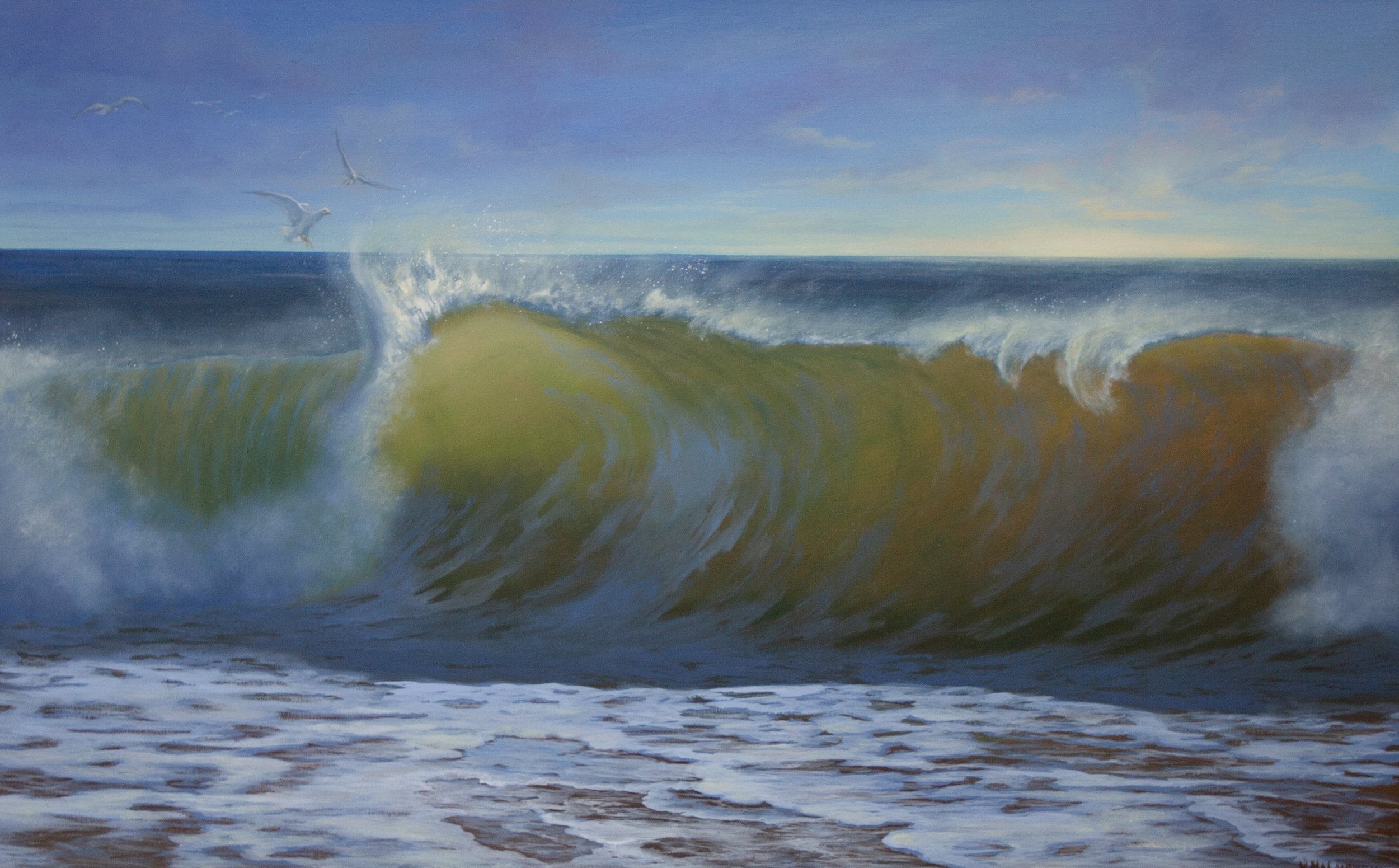 TRADITIONAL 2ND: 1056 KAREN MALMGREN “BEACH BREAK”