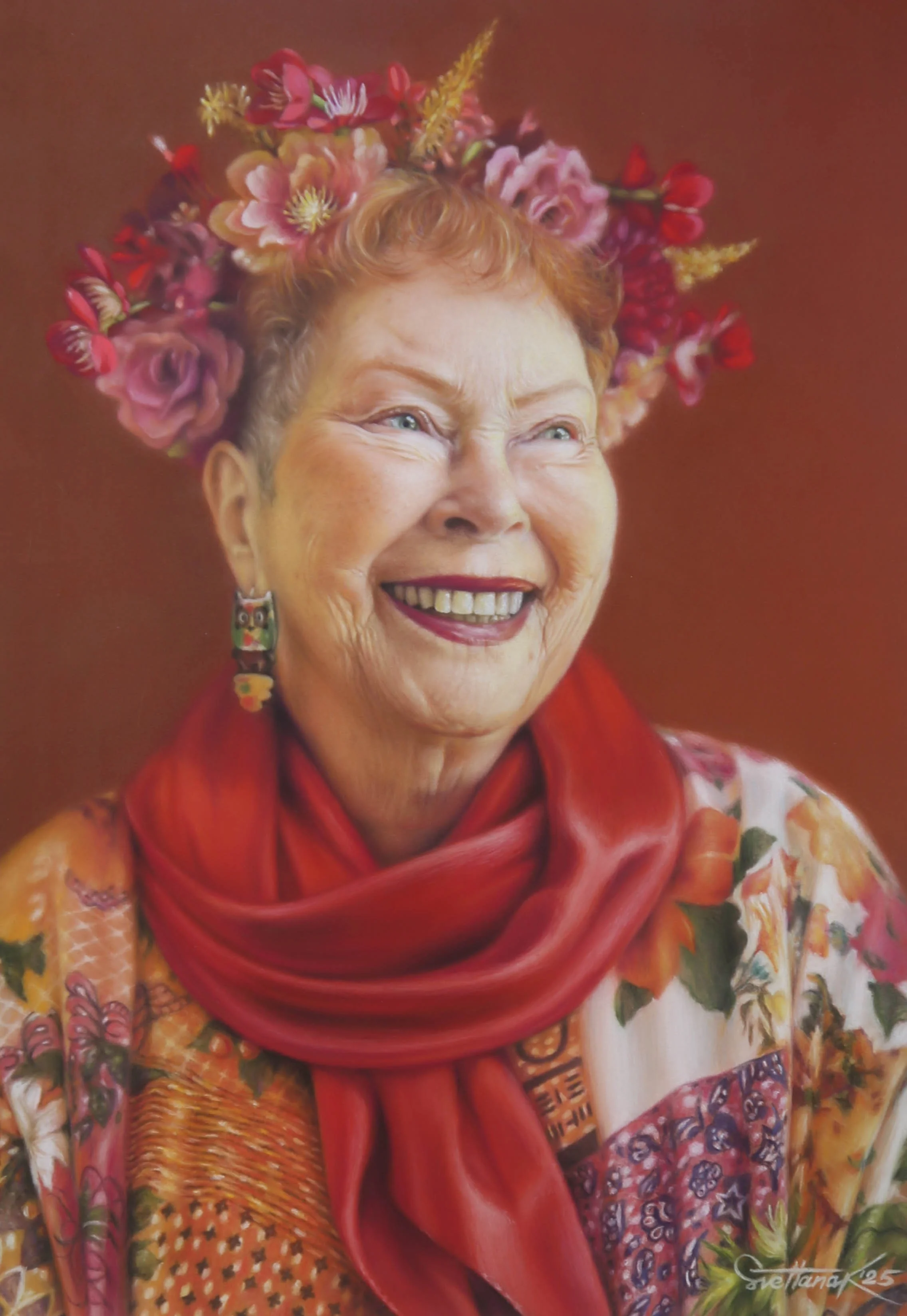 WINNER PORTRAIT - THE SMILING LADY BY SVETLANA KATELAS
