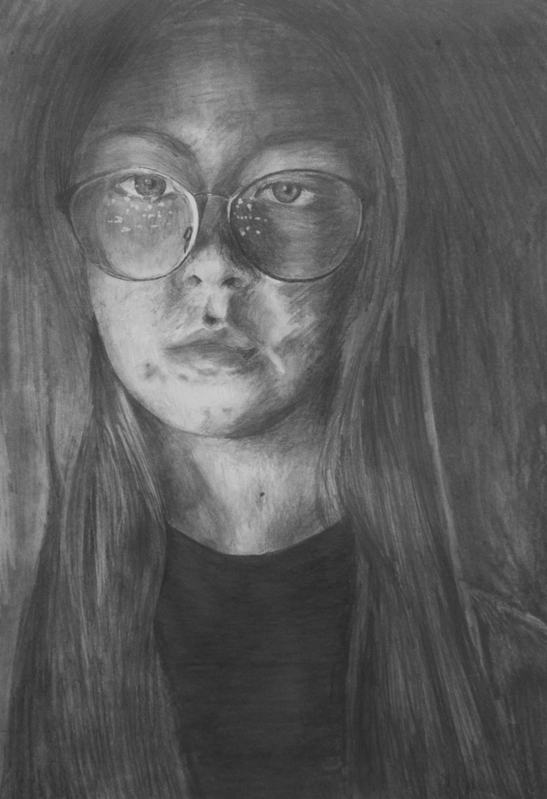 YOUTH 16-18 YEARS 2ND: 10003 RACHEL BOCK “SELF PORTRAIT”