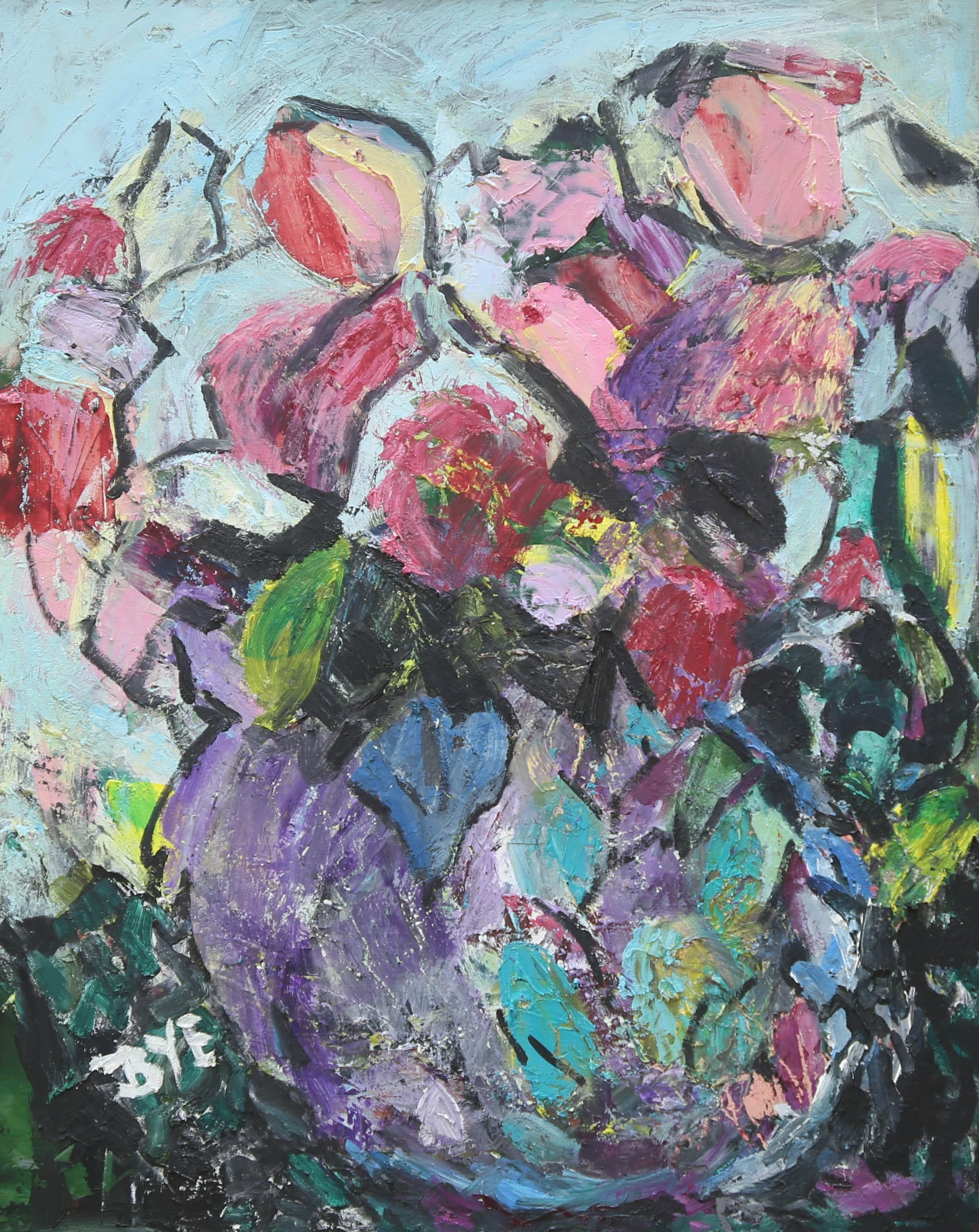 COMMENDED OPEN/CONTEMPORARY - ABSTRACT NATURE BY JOY BYE
