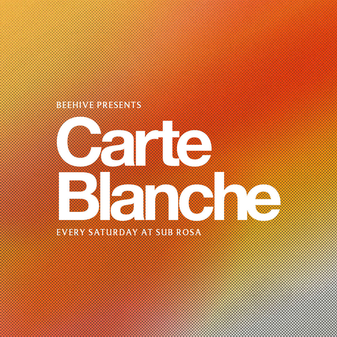 CARTE BLANCHE • 08.22.26