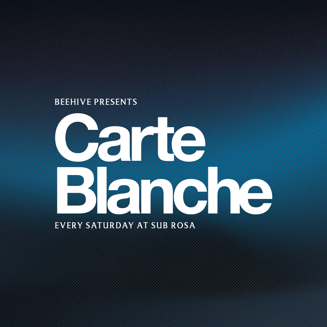 CARTE BLANCHE • 08.29.26
