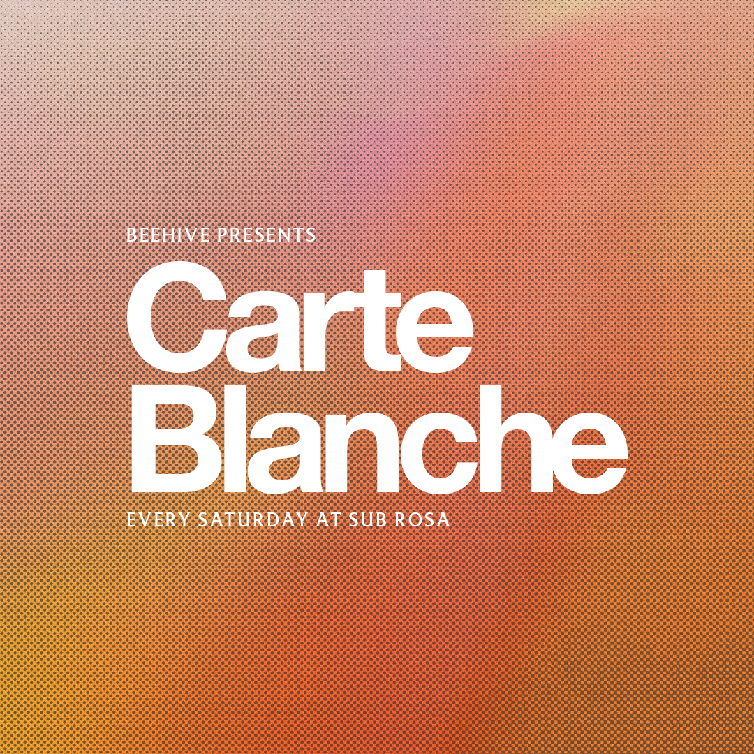 CARTE BLANCHE • 10.10.26