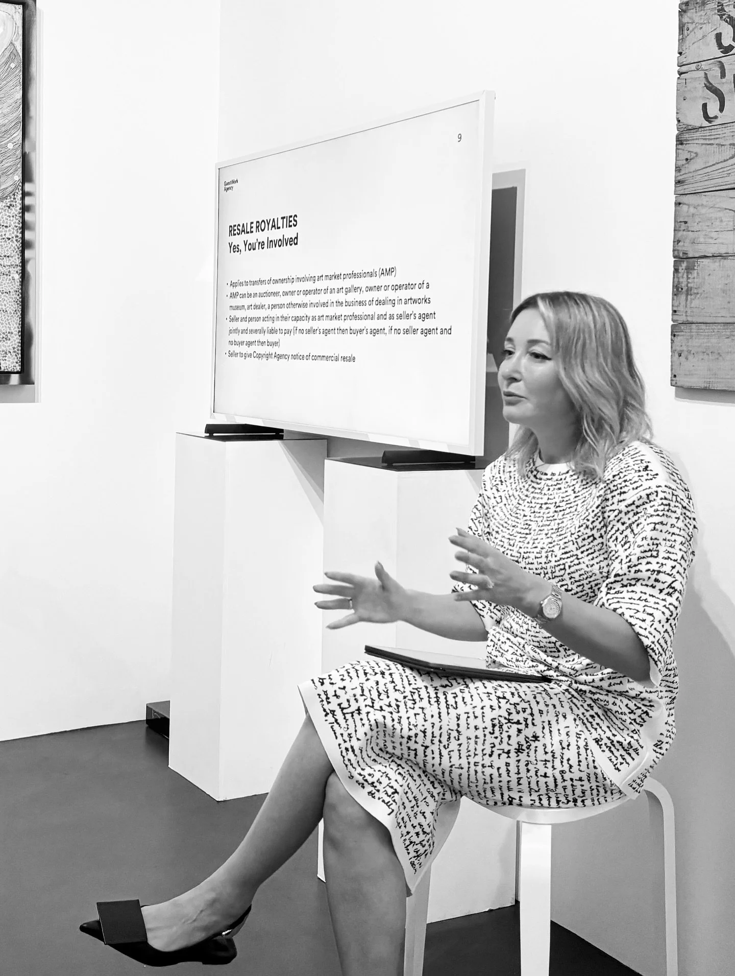 Earlier this month, our Founder &amp; Director, Alana Kushnir, delivered an exclusive legal talk for members of the Art Consulting Association of Australia (ACAA) in Sydney.

Coinciding with Sydney Contemporary, her presentation The Fine Print of Fin