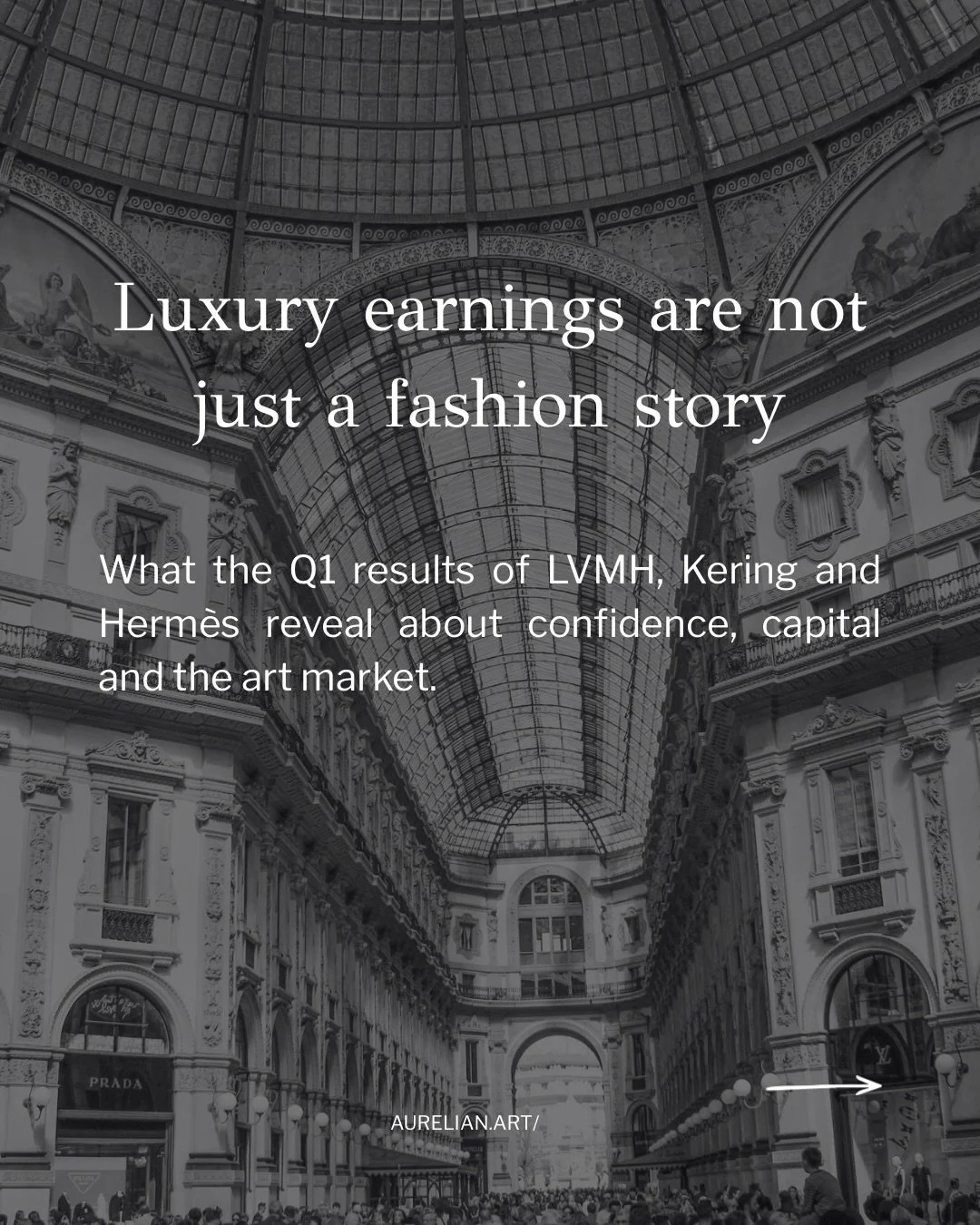The Q1 2026 results from @lvmh, @kering_official and @hermes offer a useful signal for the art market: confidence, mobility and geopolitical stability still matter deeply when it comes to high-value discretionary spending.

In our latest story, we co
