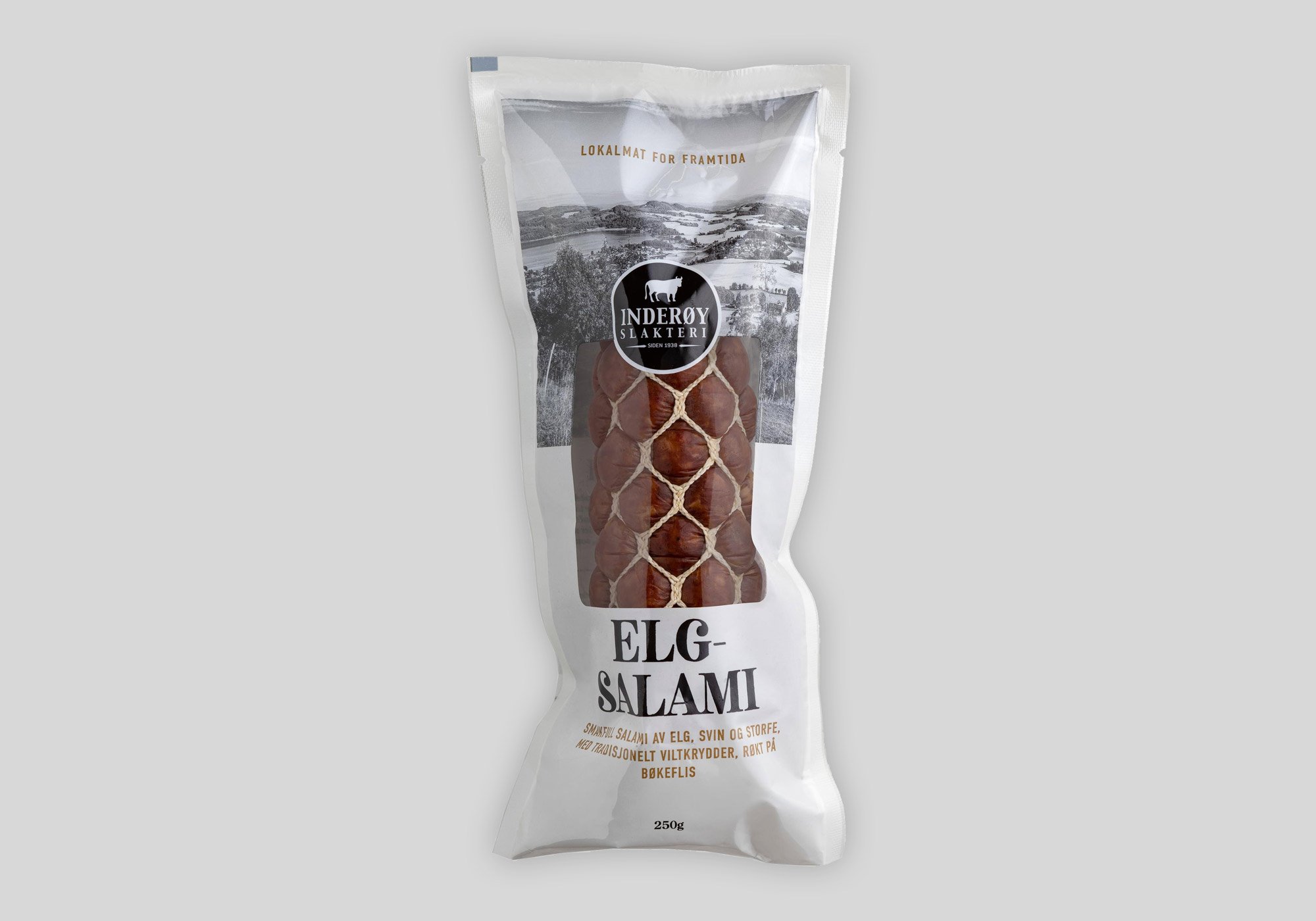Elgsalami i emballasje