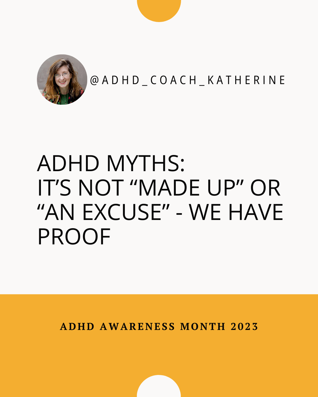 ADHD Myths It’s not ‘an excuse’ — Lightbulb ADHD