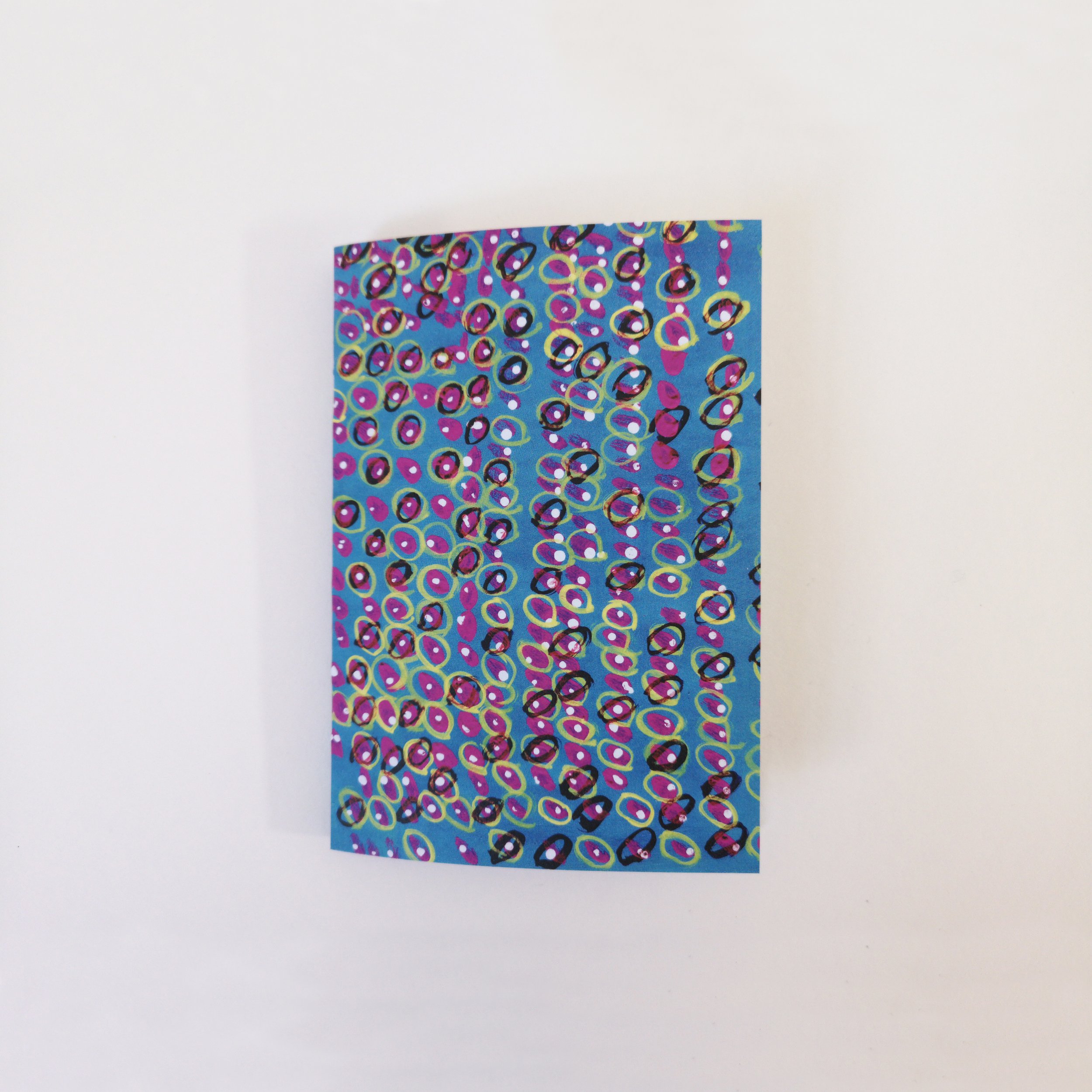 Painted Papers Small Notebook - Summer