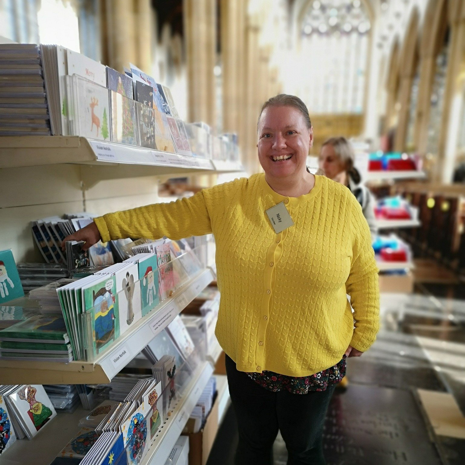 Well done to our student who has volunteered to help at the Original Norwich Charity Christmas Card Shop.
The shop is open Monday-Saturday 10.45am - 3pm until 14th December at St Peter Mancroft Church. 
🧐Look out for the Stepping Stones Cards! Our n