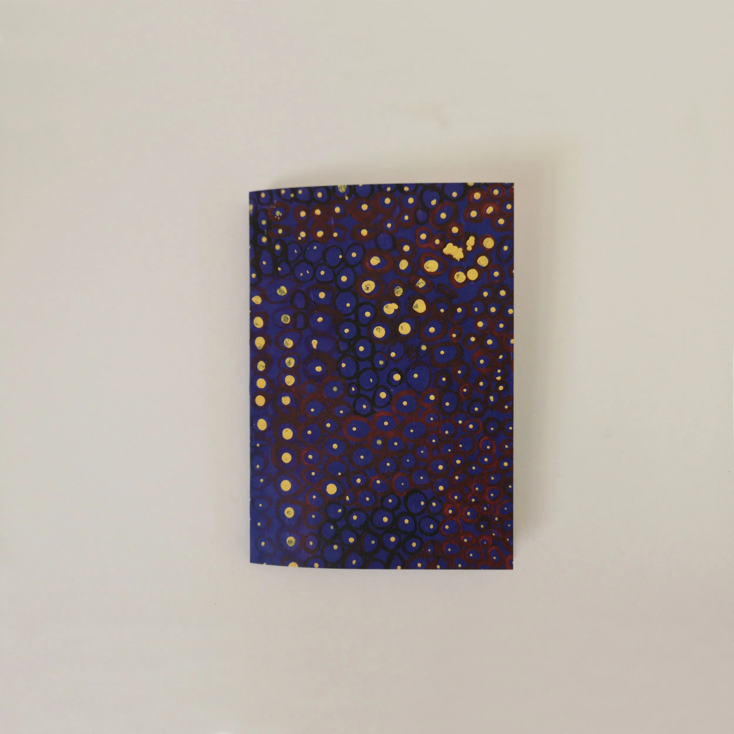 Painted Papers Small Notebook - Night