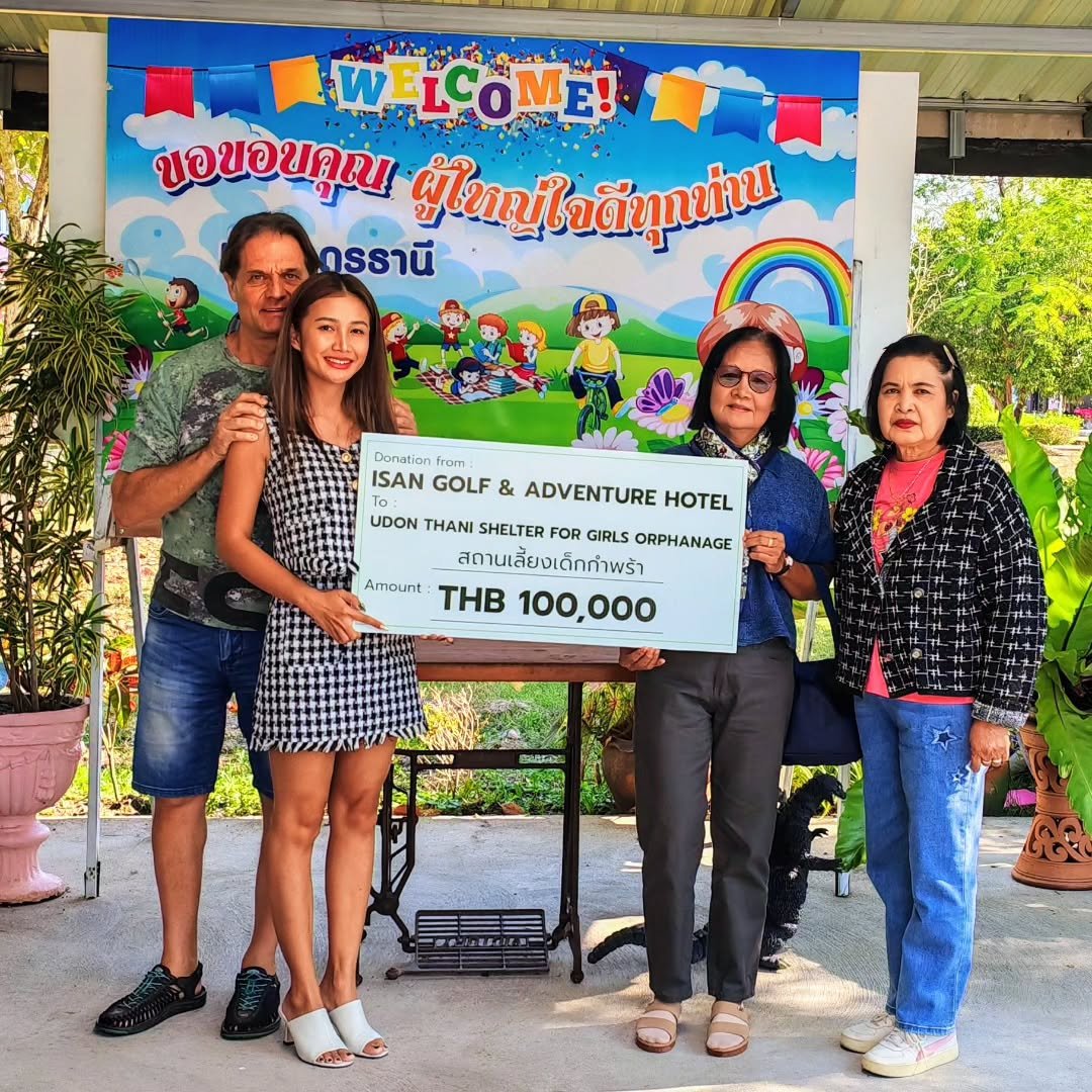 Inspired by Thailand's beauty and generosity, we're proud to support the Udon Thani orphanage this year. It's a small way to say thank you for all the incredible experiences this country has given us. Wishing you a Merry Christmas and a Happy New Yea