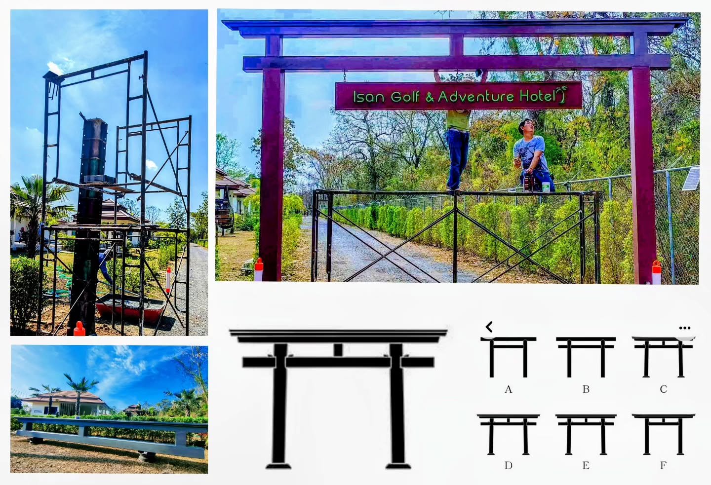 ⛩️ Torii Gates are a traditional Japanese structure that marks the entrance to a Shinto shrine. They are a significant part of Japanese culture and history, they represent a deep respect for nature and peace. 
⛩️ They are also used in Japanese garden