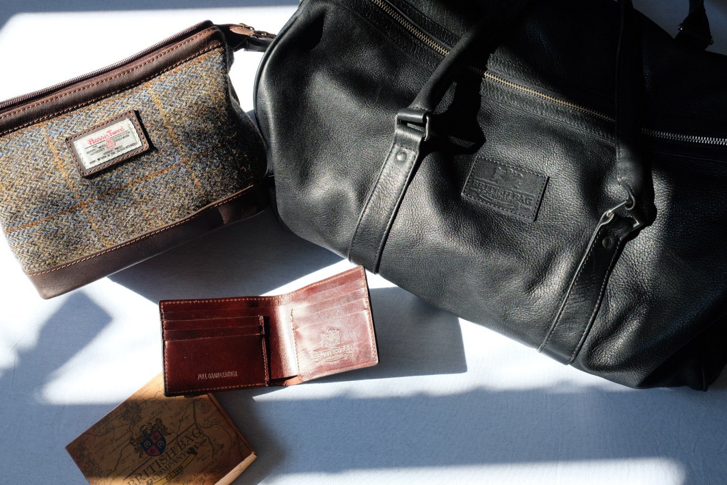 The British Bag Company Carloway Harris Tweed Travel Holdall/Bag 