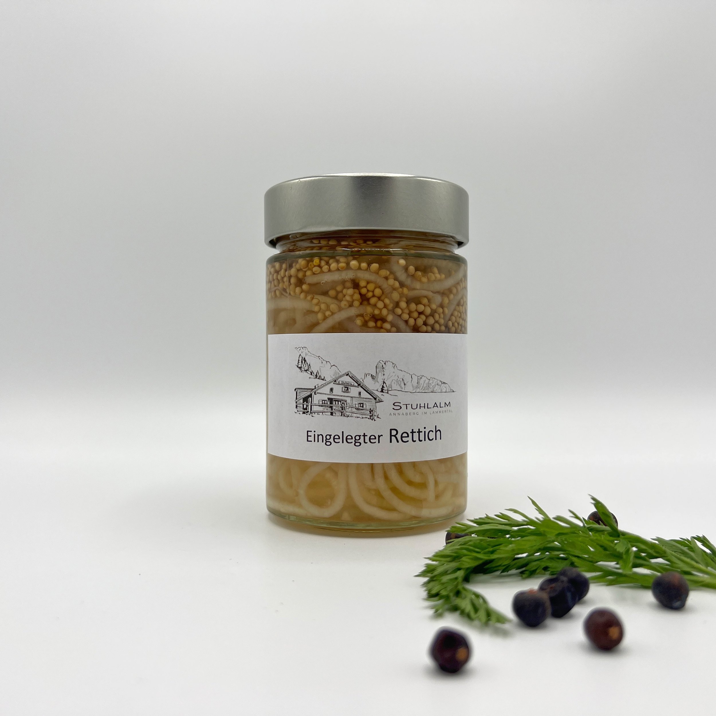 eingelegter Rettich -
hervorragend zur Jause & in Salate