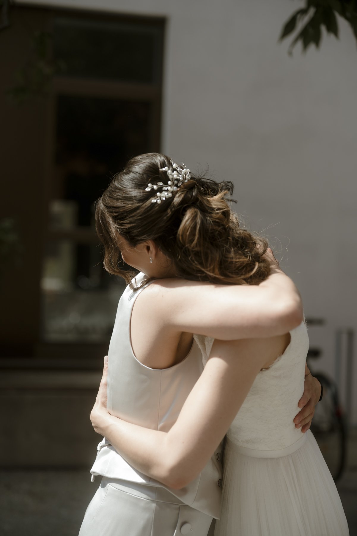 Queer wedding first look Copenhagen
