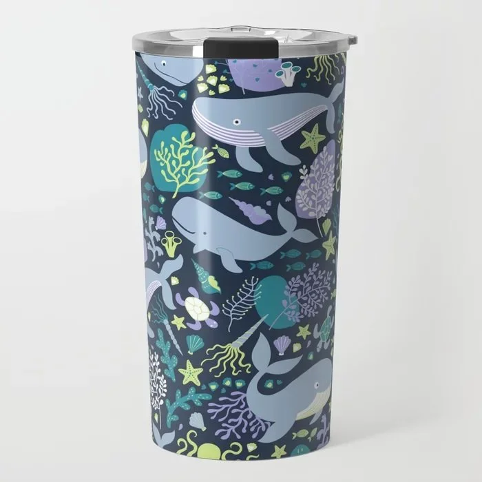 Whales Paradise - Travel Mug