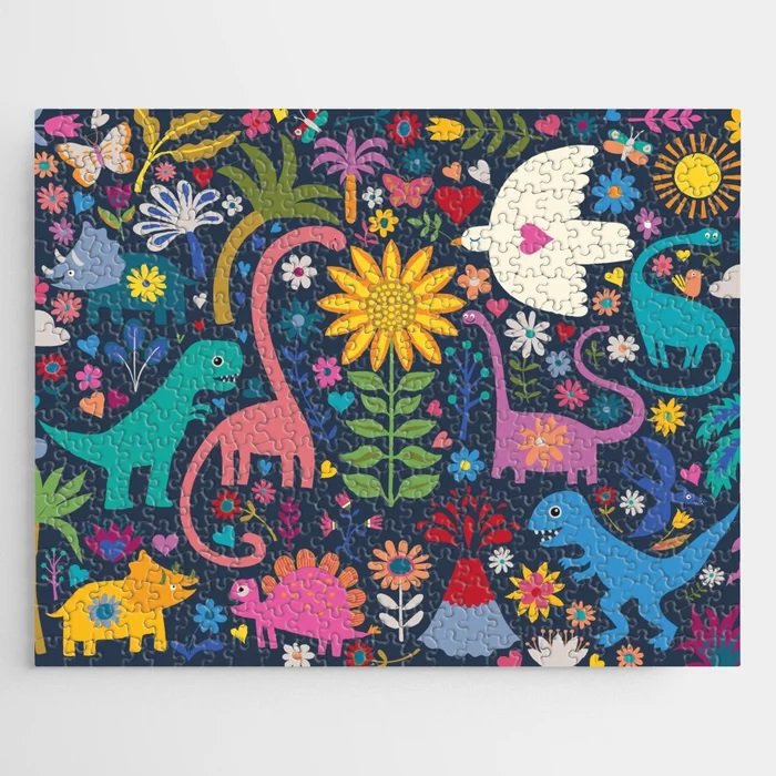 Peace, Love and Dinosaurs - Jigsaw