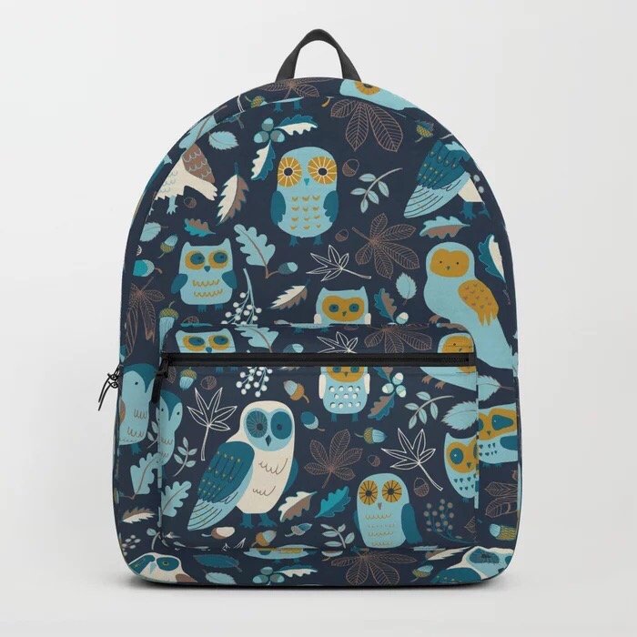 Autumn Owls - Backpack
