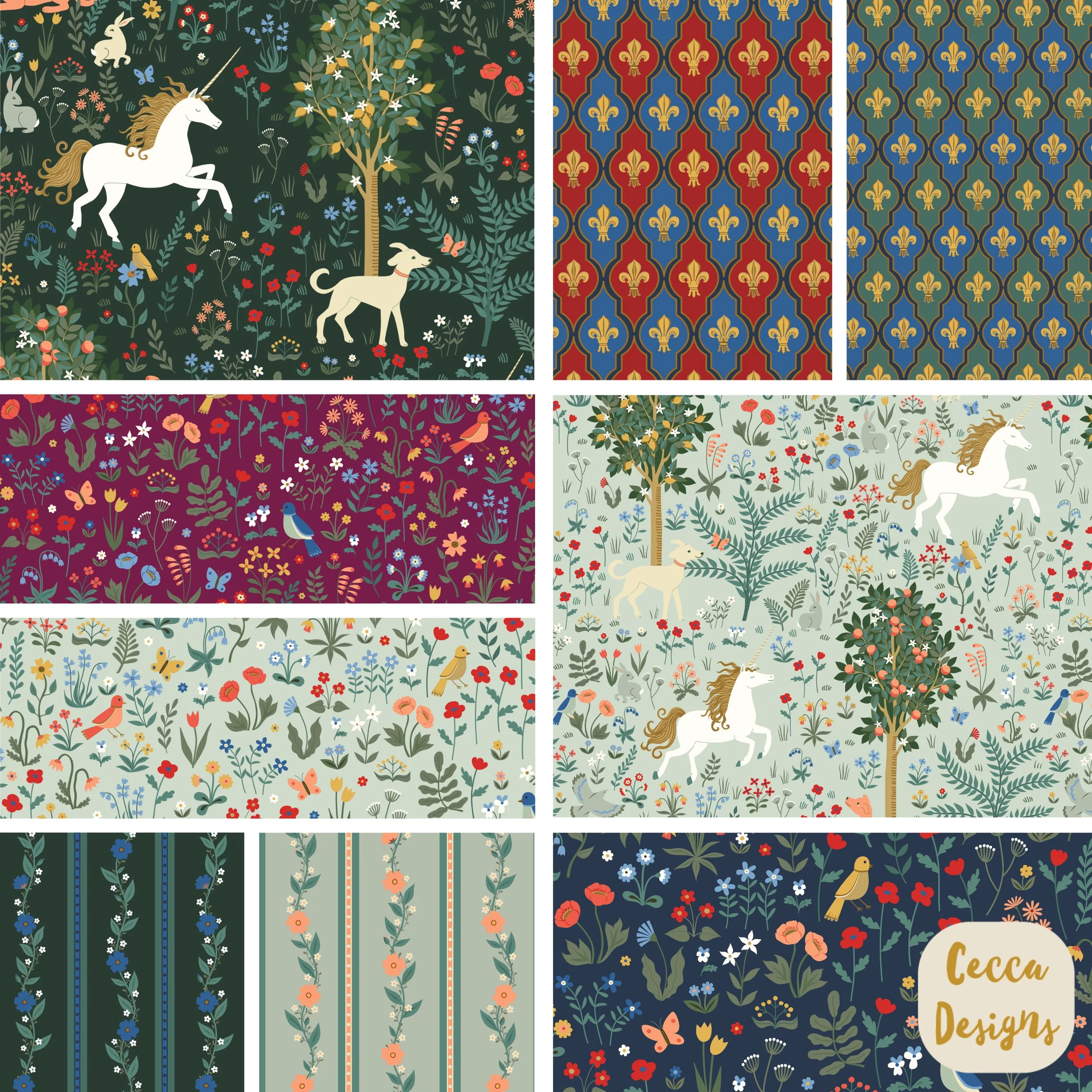 unicorn tapestry collection.jpg