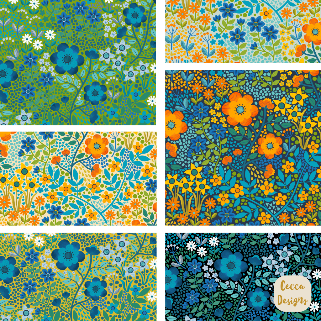 Fresh floral blue and gold 6.png