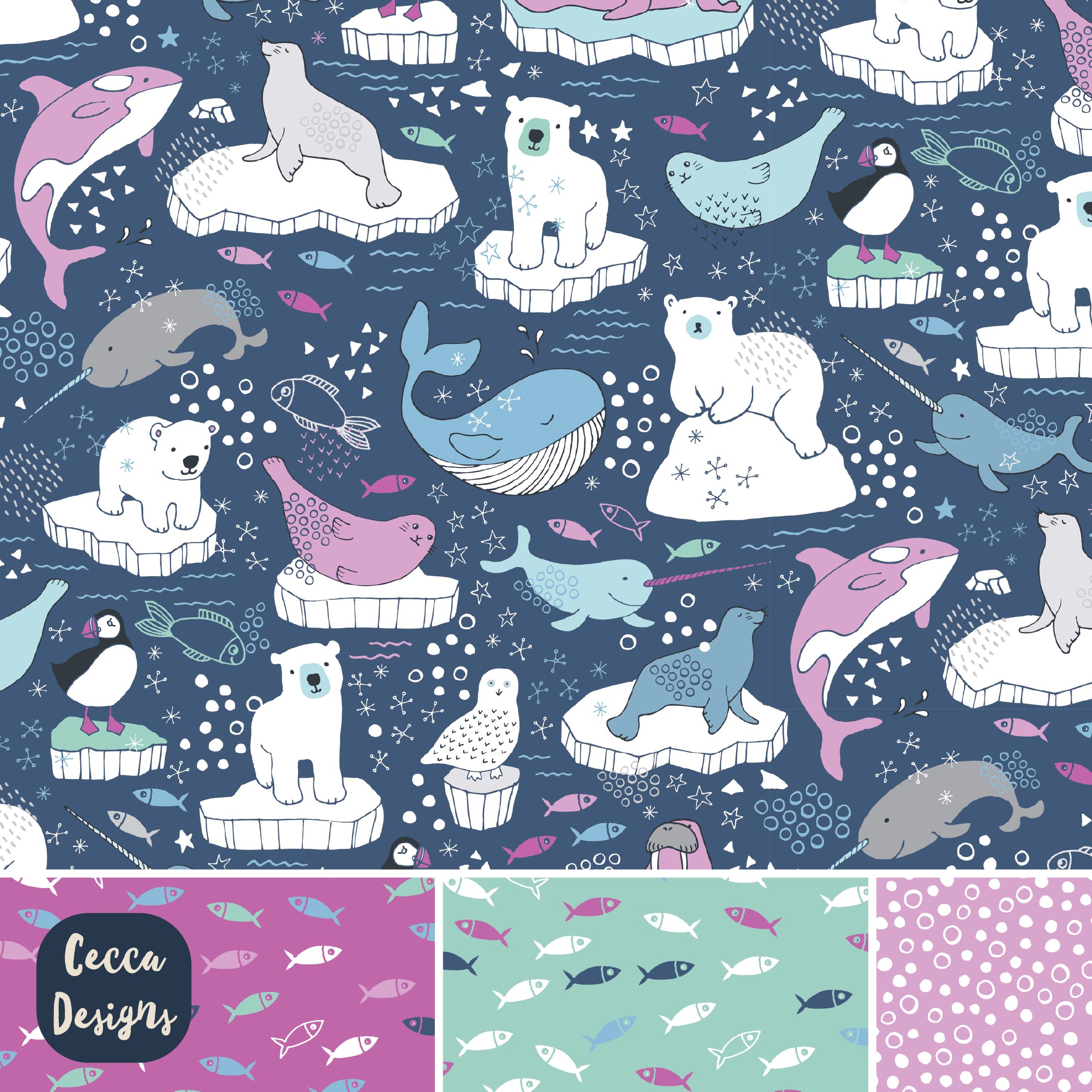 Pattern-Mosaic-Arctic-Animals-pink-quad-01.png