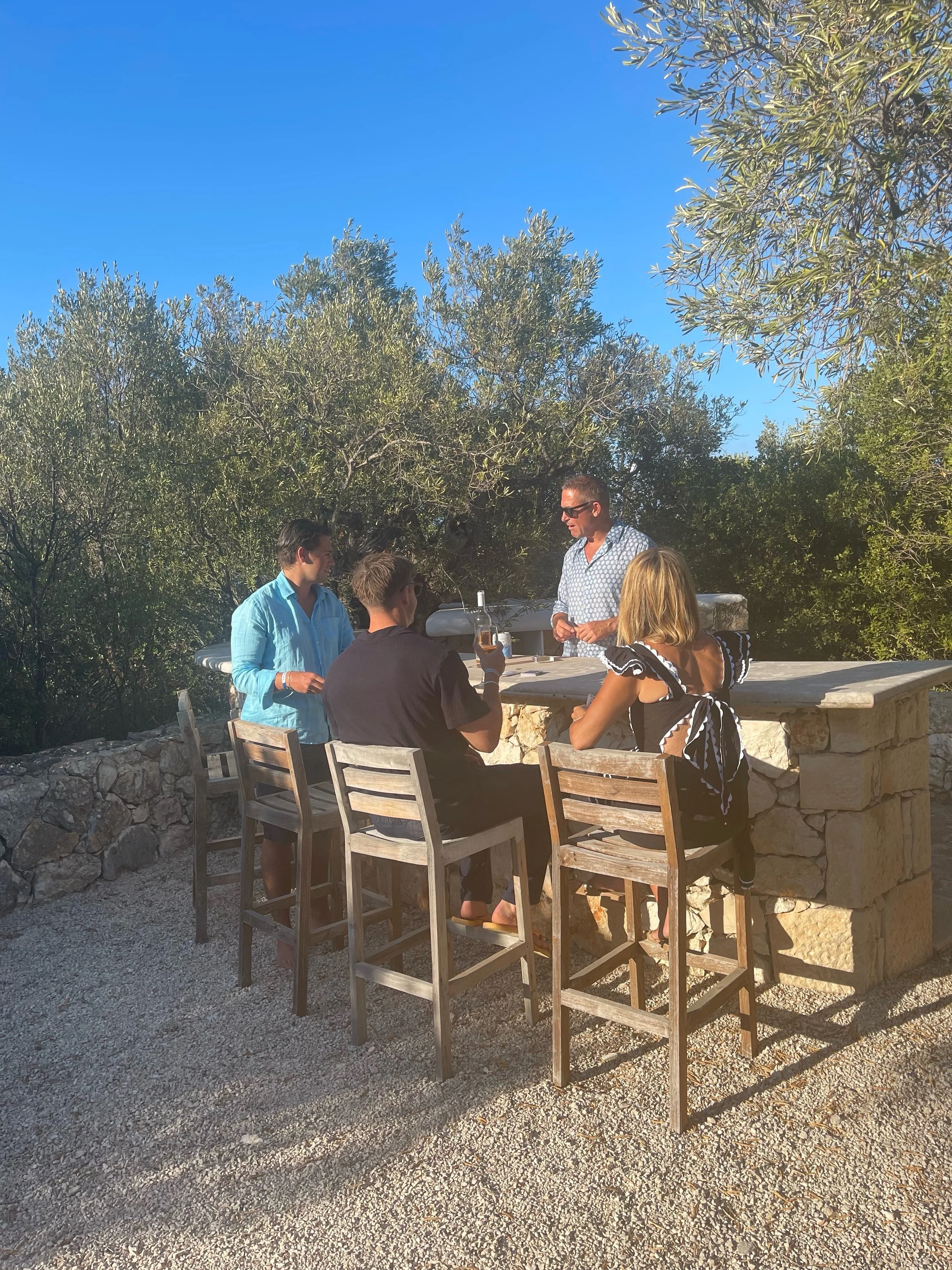 Tucked away amongst the olive trees and hidden down winding garden paths, you&rsquo;ll find one of Villa Lagaria&rsquo;s secret hidden spots 🌿✨
⠀⠀⠀⠀⠀⠀⠀⠀⠀
A place to sneak away for an hour, pour a glass of ros&eacute;, watch the sun begin to set, and