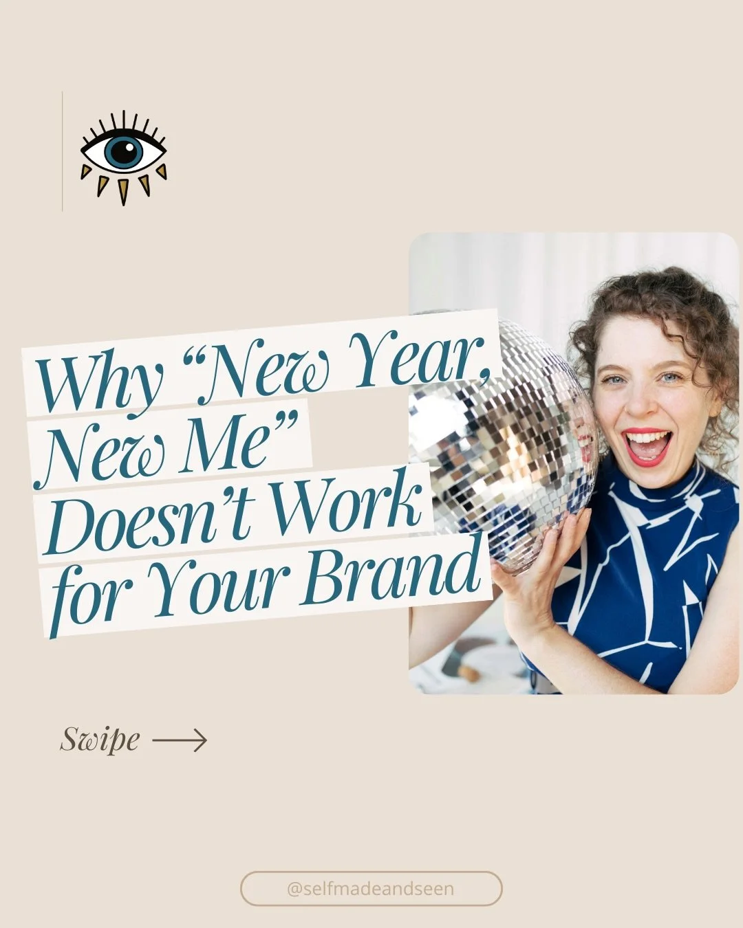 &ldquo;New Year, New Me&rdquo; doesn&rsquo;t work for your brand, and here&rsquo;s why...⁠
⁠
Rushing into brand photos, new content, or a full refresh without a clear plan can leave you feeling scattered, overwhelmed, and invisible to the right peopl