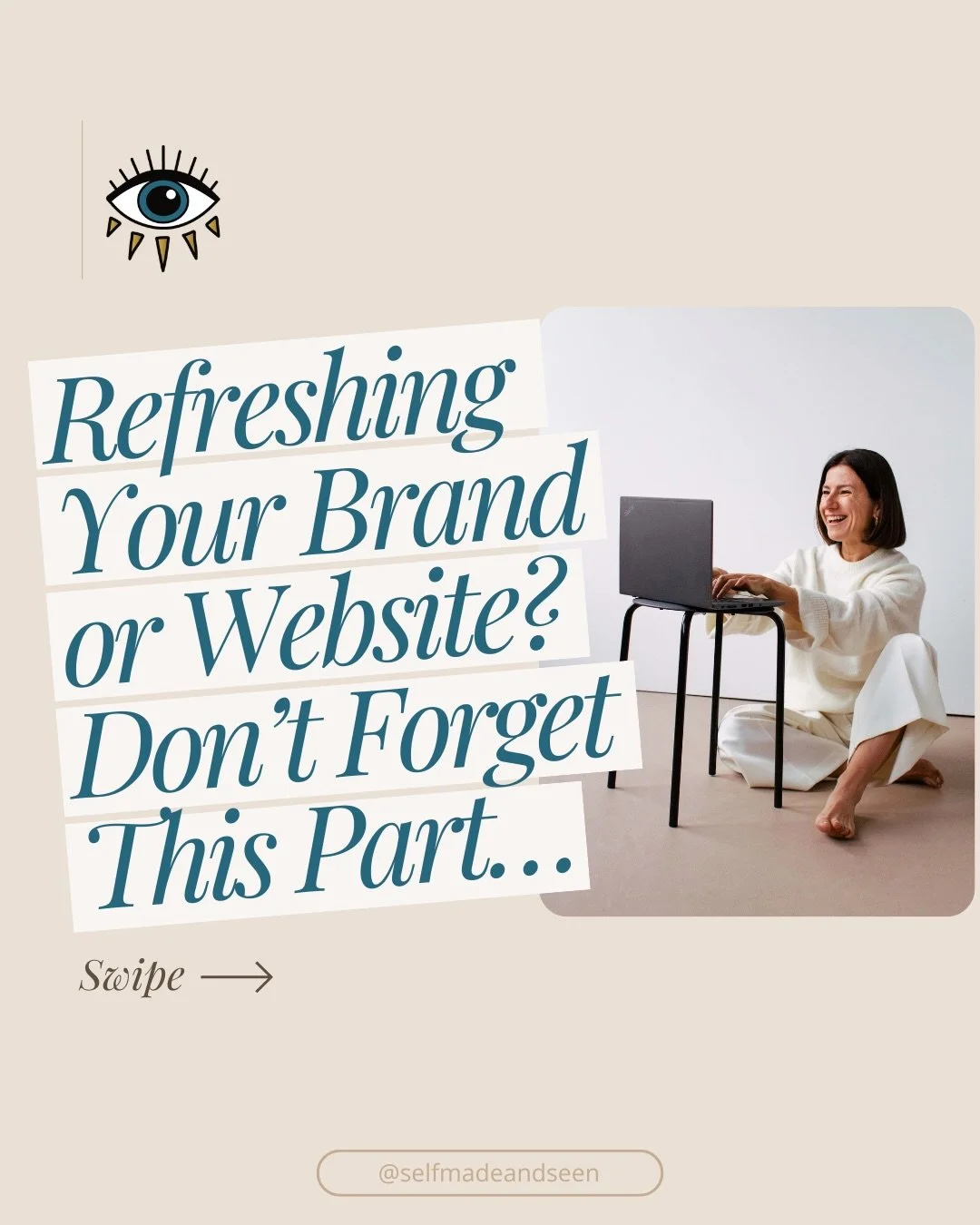 A rebrand or website refresh is such an exciting milestone, it&rsquo;s the point where everything clicks into place.⁠
⁠
You refine your message. You elevate your visual identity.⁠
You step into a new chapter of who you are as a business.⁠
⁠
But there