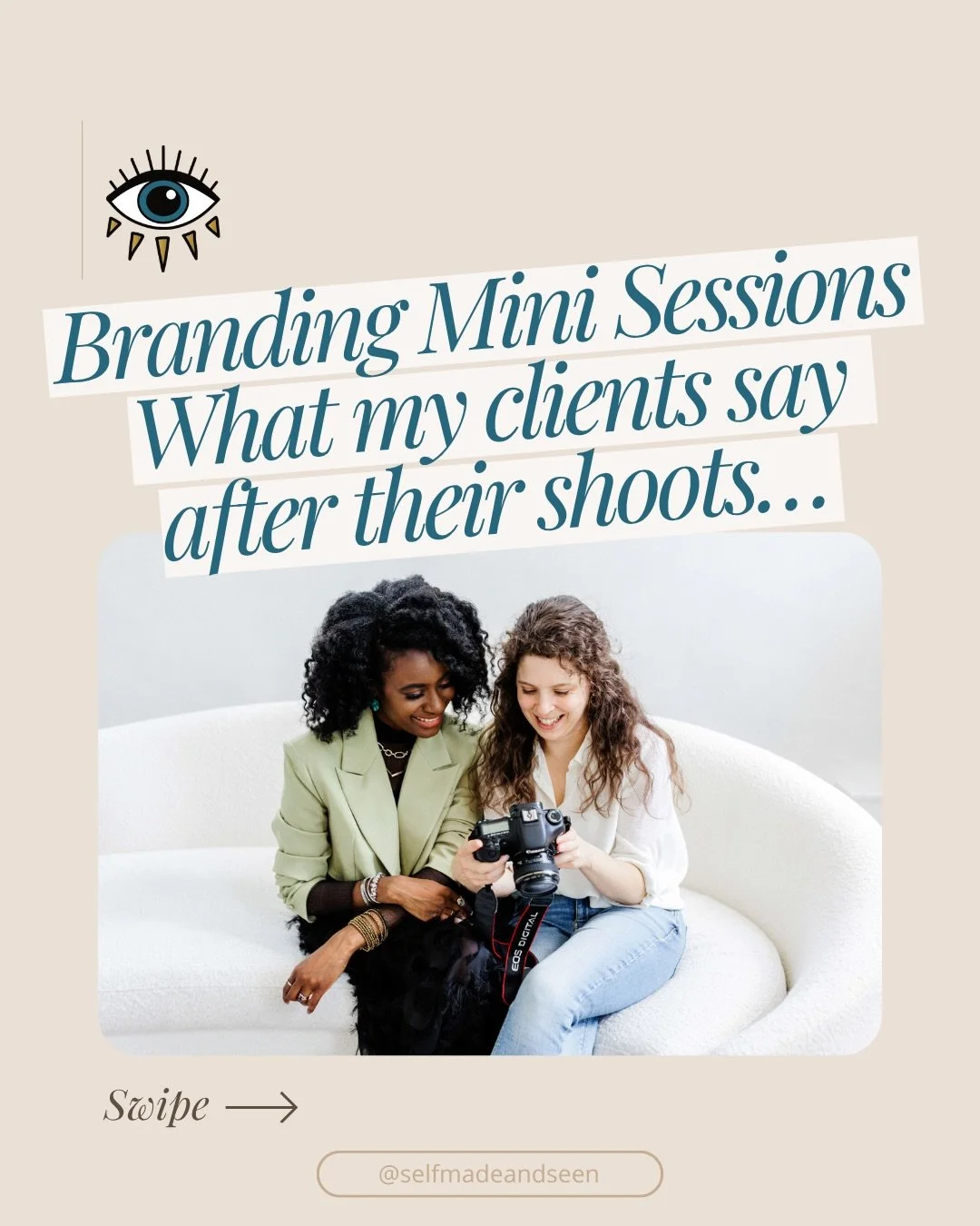 Branding Mini Sessions - what it&rsquo;s actually like to work with me 👇⁠
⁠
If you&rsquo;ve been putting off updating your photos because you feel awkward in front of the camera&hellip; you&rsquo;re not alone.⁠
⁠
Here&rsquo;s what my clients have sa