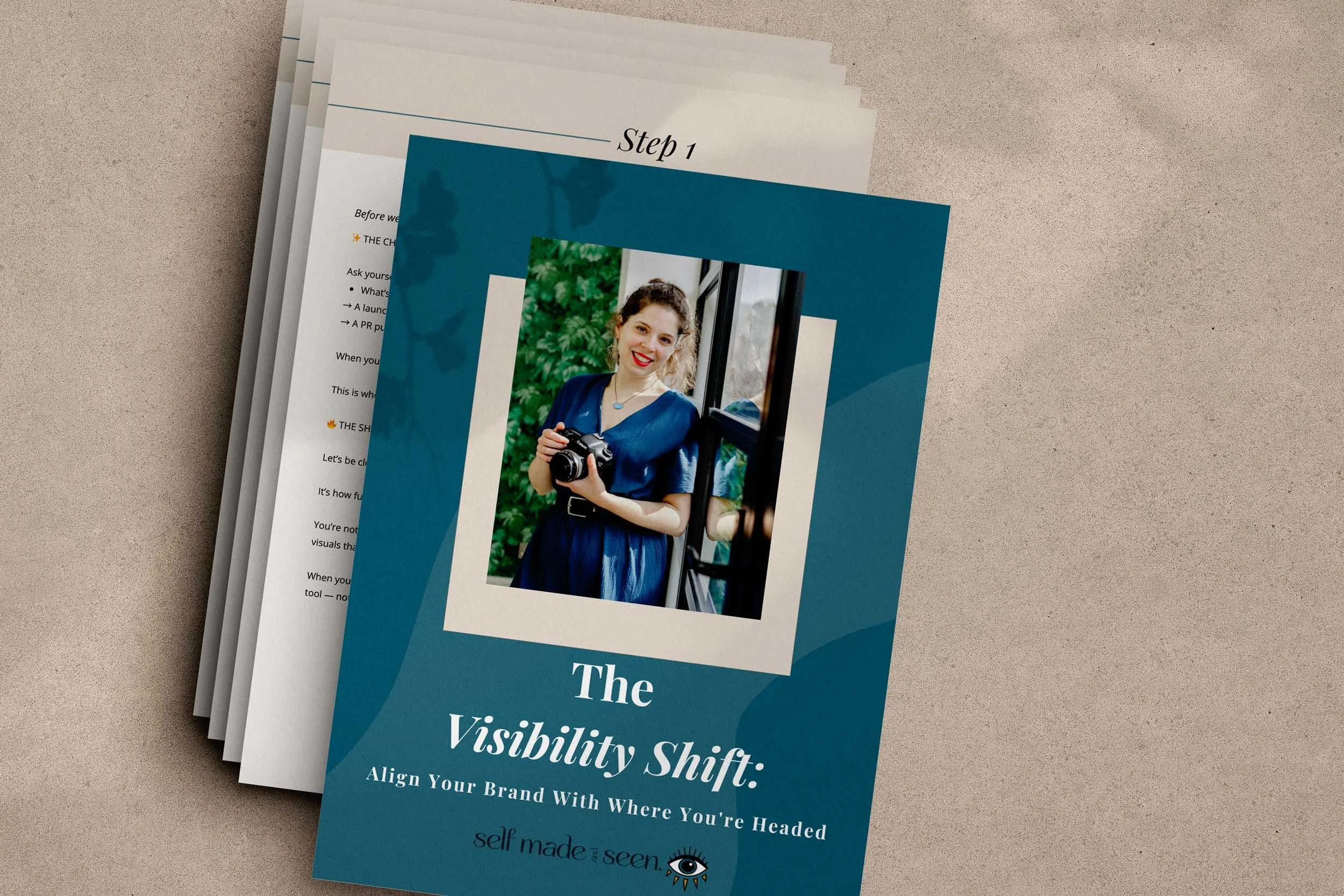The Visibility Shift free guide for assessing and updating brand visuals strategically