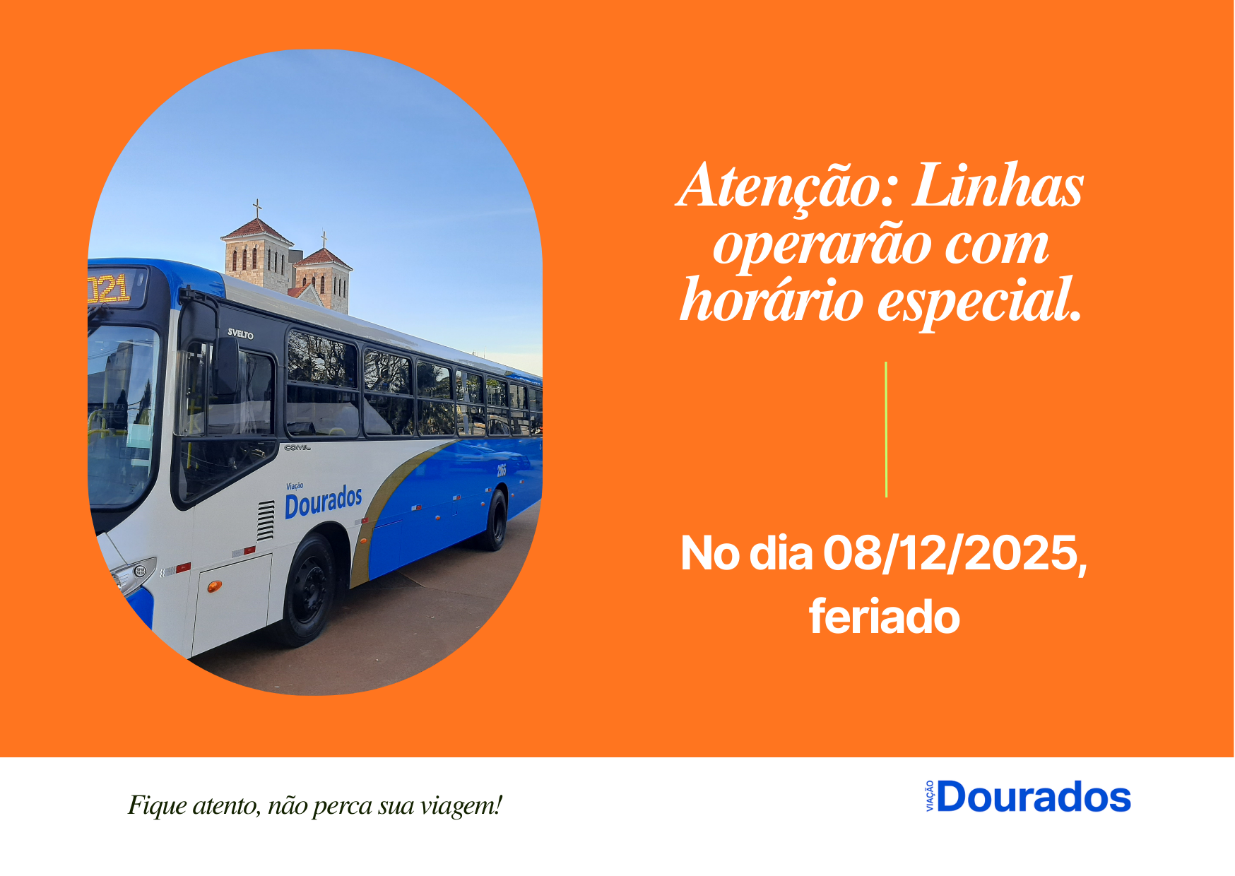 🚨 Atenção, passageiros! O feriado está chegando! 🌟