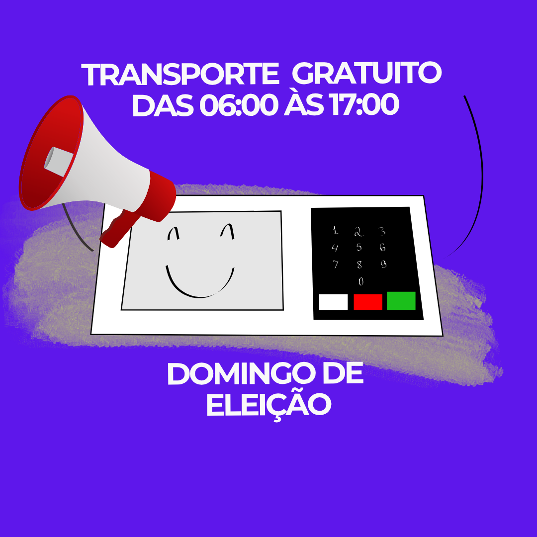 🚌 Transporte Público Gratuito no dia das Eleições 2026 (cópia)