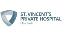 St. Vincent’s Private Hospital Elm Park logo in blue