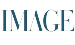 Image magazine logo in blue