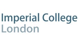 Imperial College London logo in blue text