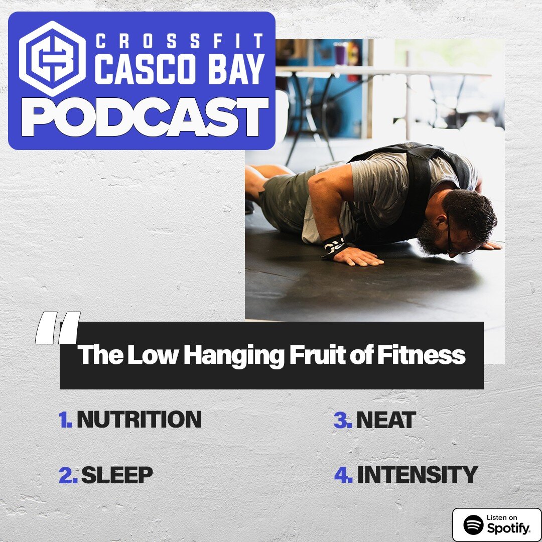 New episode of the CrossFit Casco Bay Podcast is live! Nick and Zach dive into the topic of the fundamentals of building a healthy lifestyle. Listen on Spotify or wherever you listen to podcasts.
.
#crossfit #fitness #augustamaine #maine