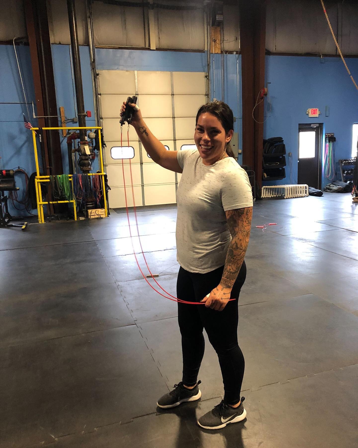 PR Friday. Another week, another double under PR. Congrats to Amber for getting two in a row! We also had a big couple weeks for toes to bar, congrats to Breana, Tina and Megan for getting their first Toes to Bar!
.
#crossfit #fitness #augustamaine #