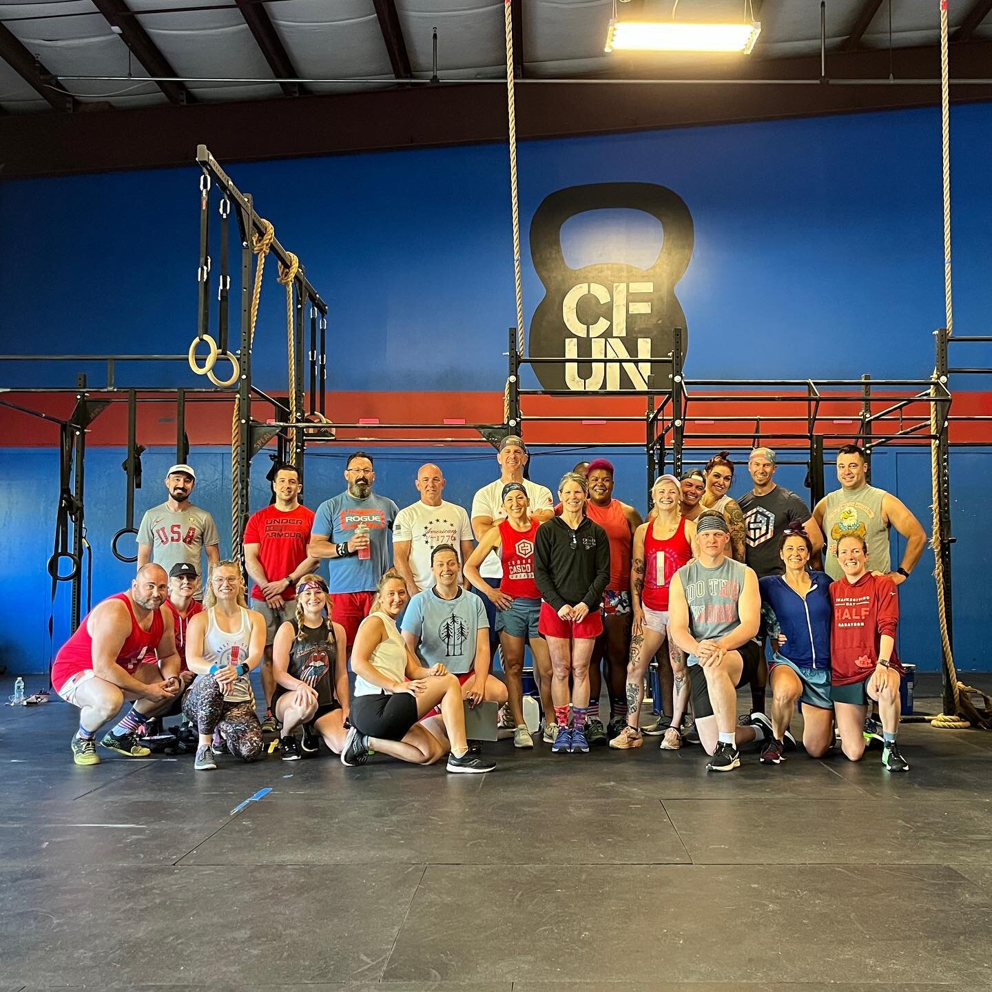 Amazing turnout at our Memorial Day event yesterday with 50 participants! Thank you for everyone that came out to enjoy a workout and food with friends. Days like this are what make CrossFit and CrossFit Casco Bay Undaunted so special.
.
#crossfit #f