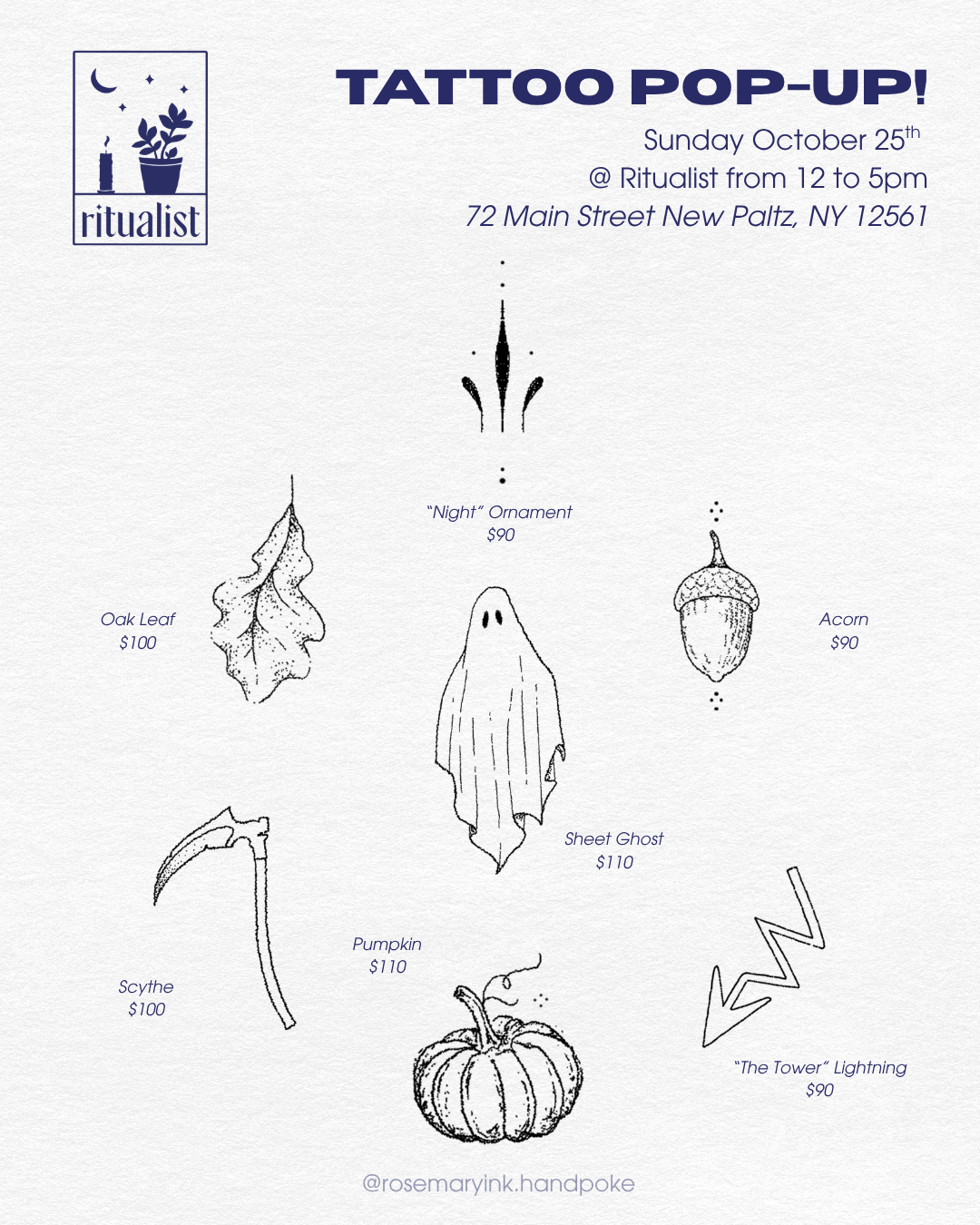 Ritualist Tattoo Pop-Up