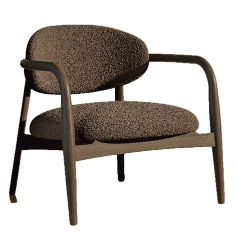Trench Lounge Chair - open back