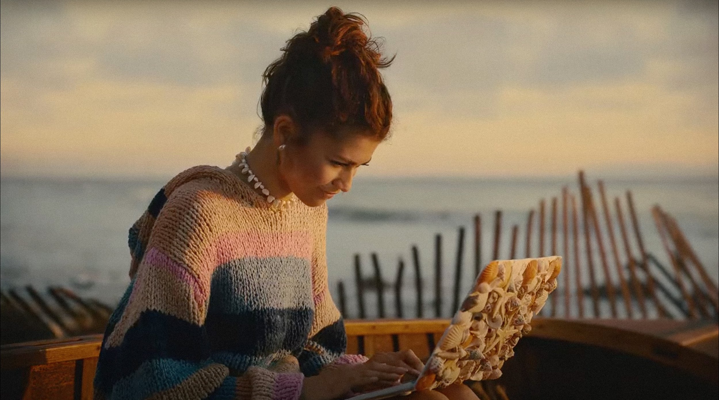 Zendaya Sells Seashells by the Seashore in Squarespace Super Bowl Ad