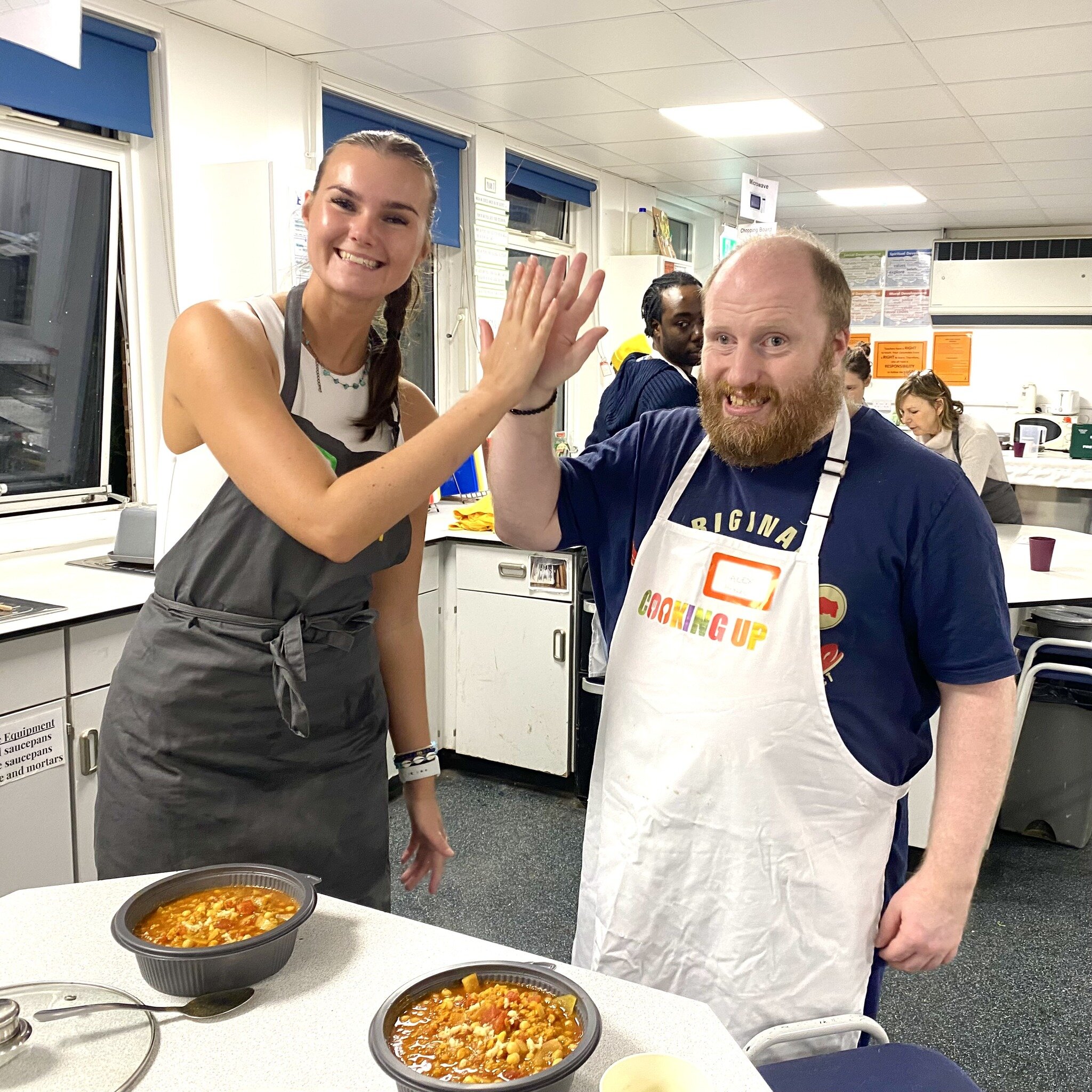 We had a blast with 10 amazing attendees from @unitedresponse last night, creating a mouth-watering Red Lentil, Chickpea and Cauliflower Dhal!

Lovely evening with lots of fun 👨&zwj;🍳

These are the smiling faces that keep us going. Swipe to see mo