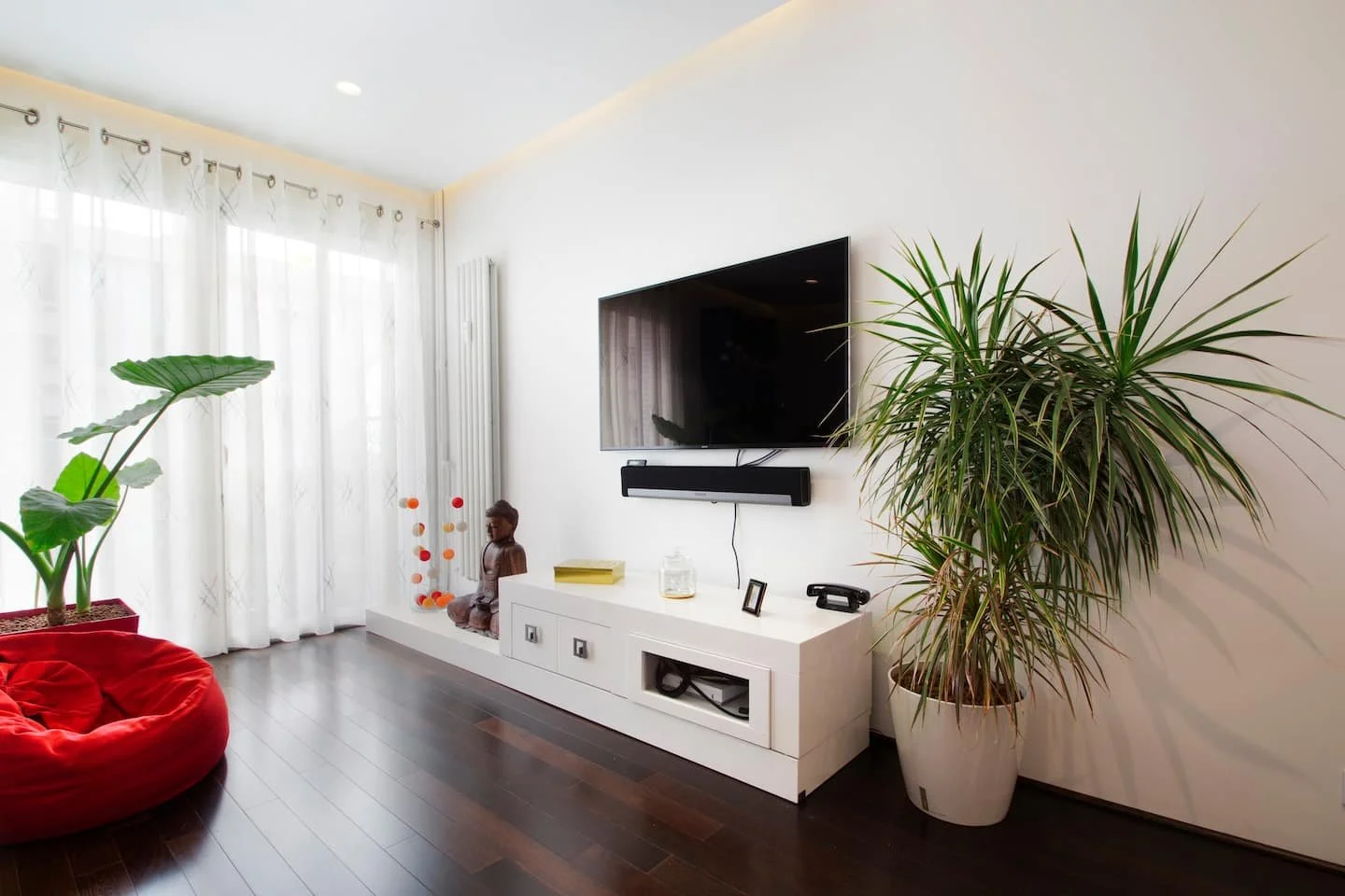 Photographie architecture appartement lumineux salon