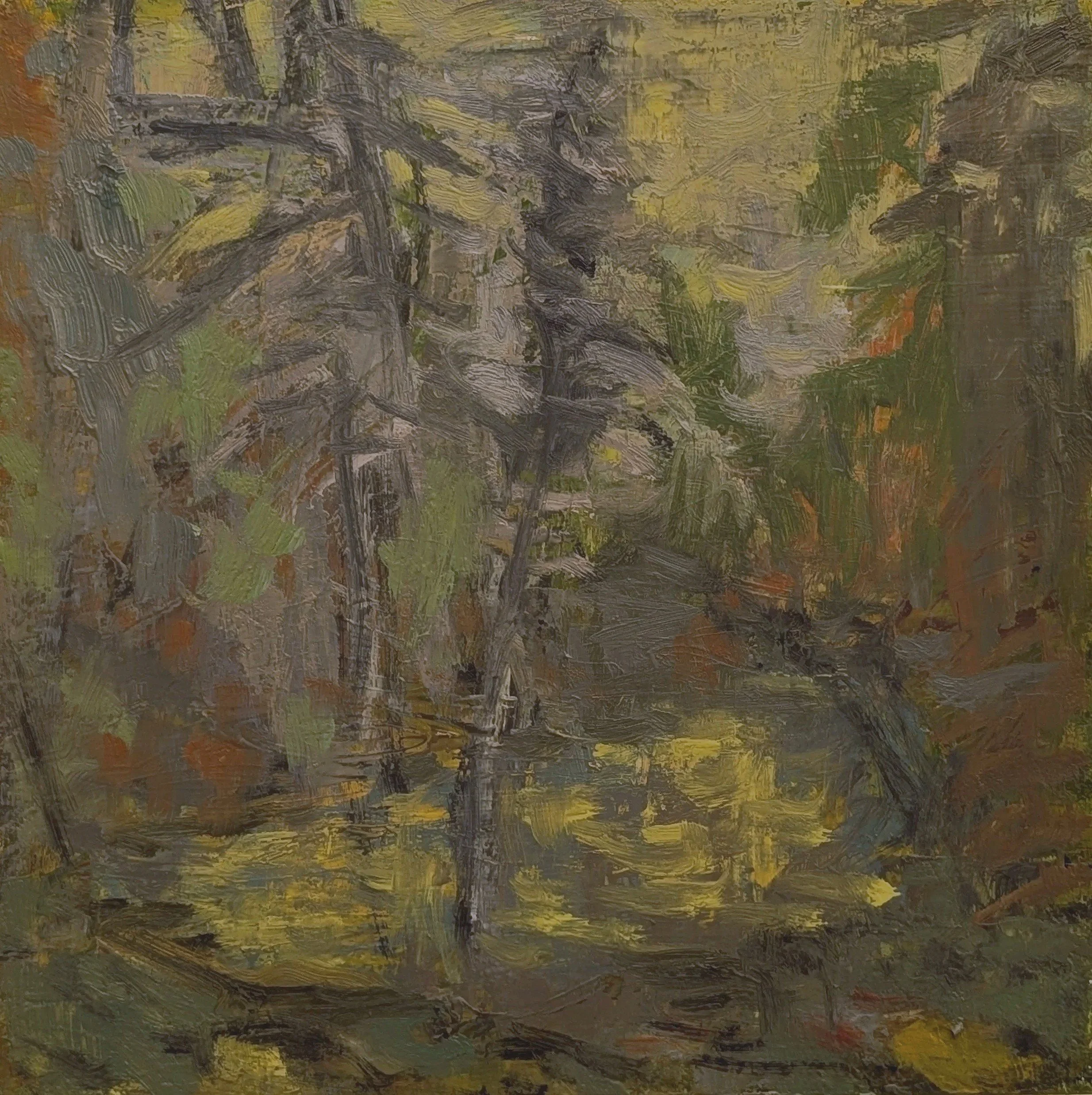 they were here
10 x 10
oil on birch