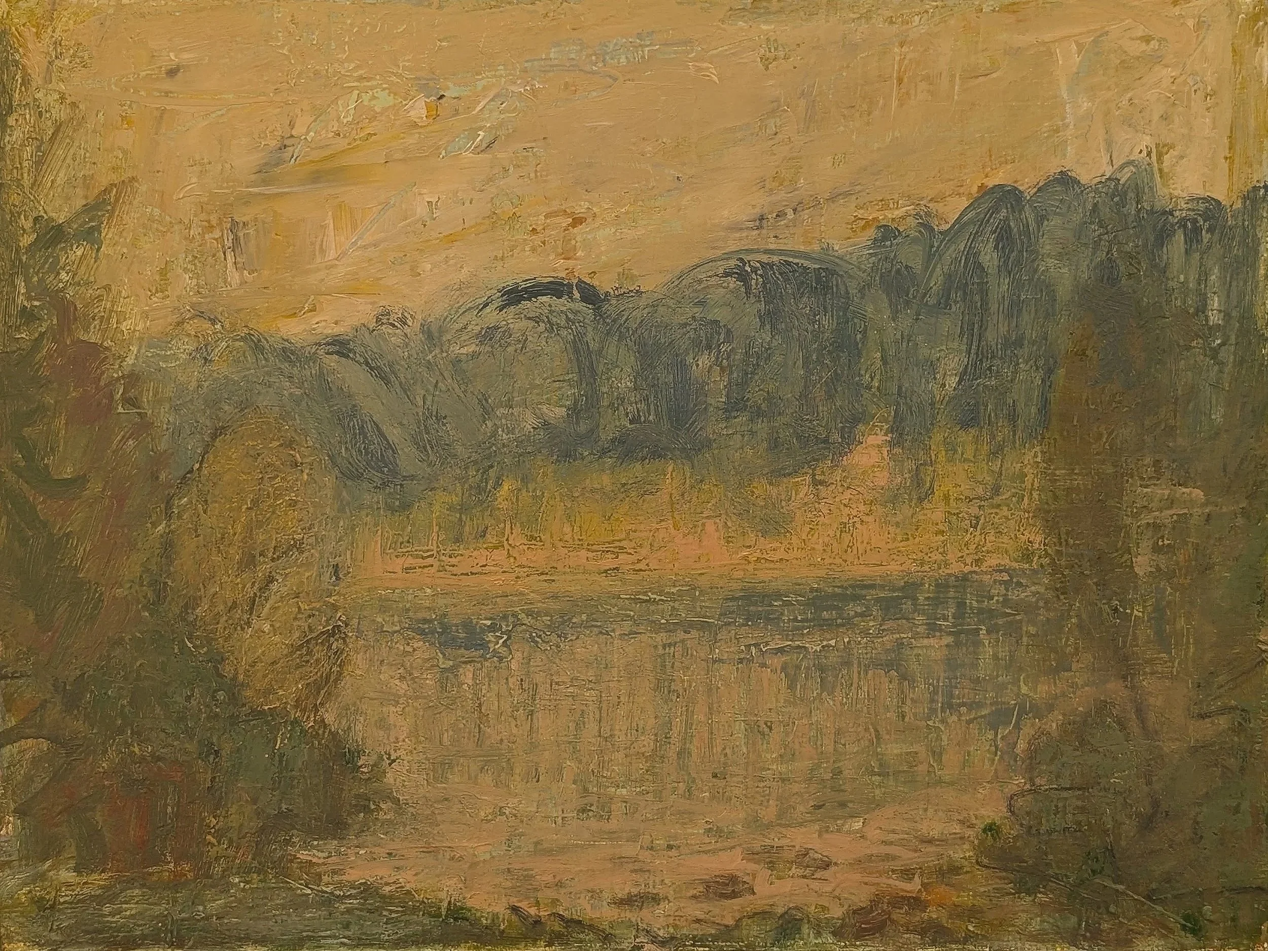 distant stand
12 x 16
oil on panel