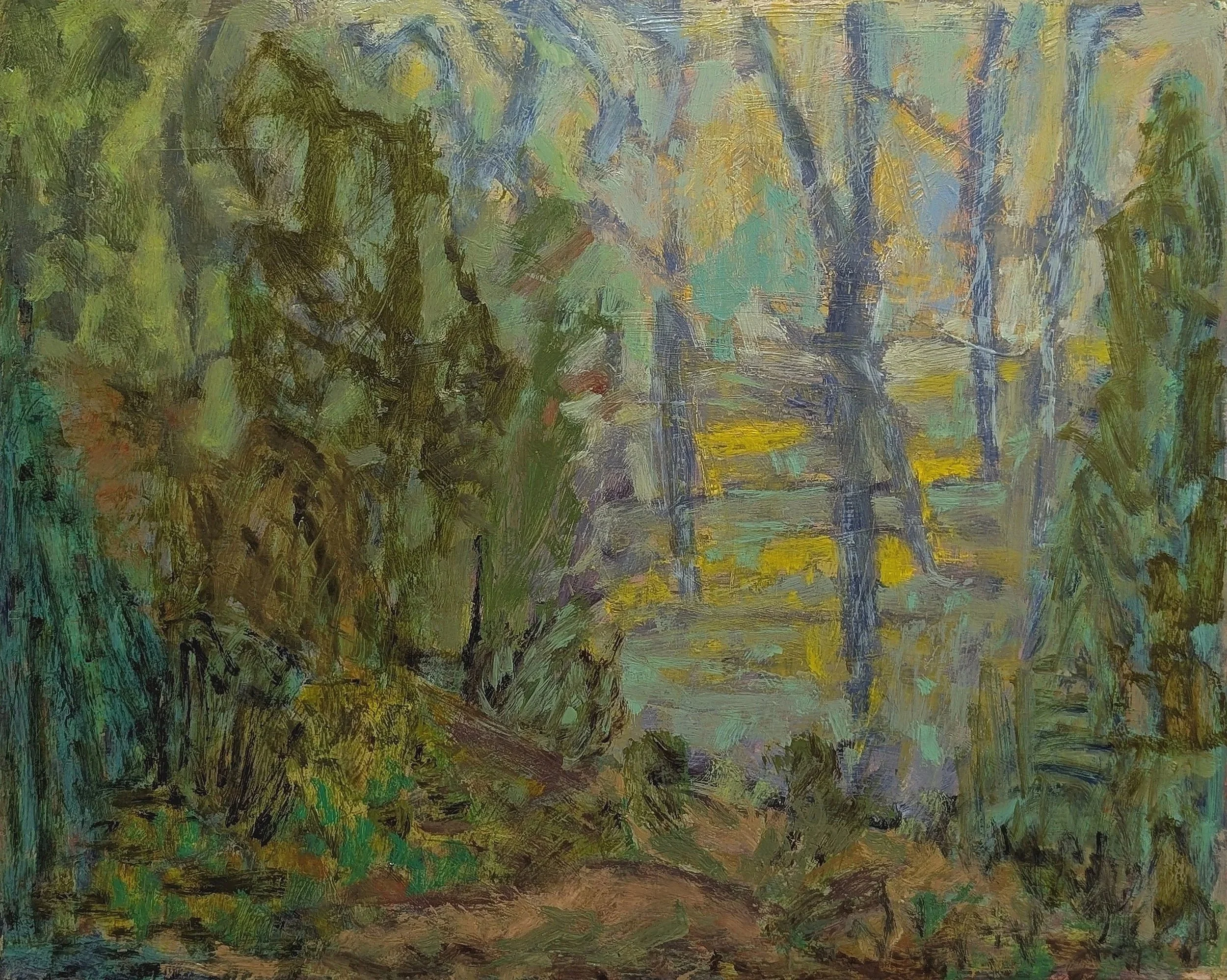 those yellow ones
16 x 20
oil on birch