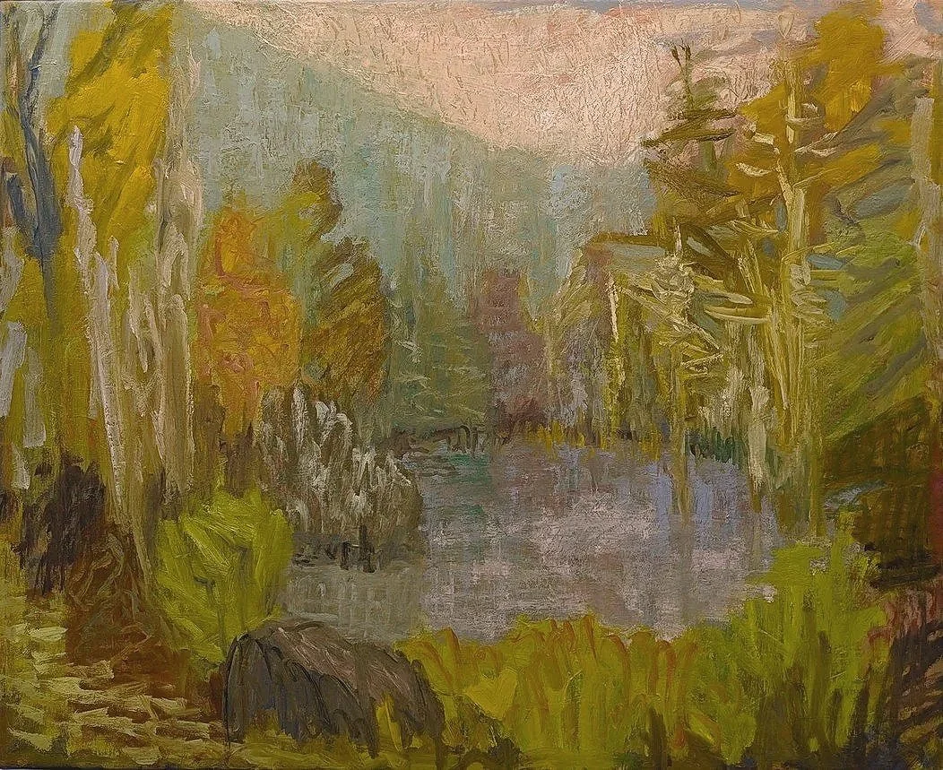 around the pond
36x44   o/c