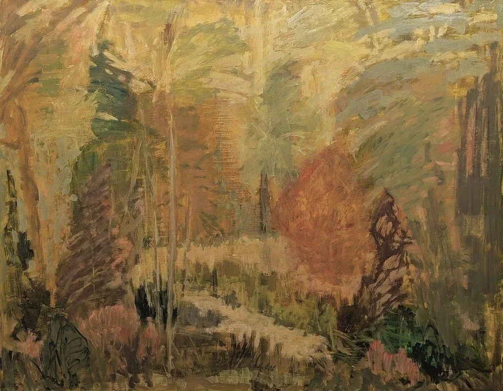 where hermits once sang
44x56   o/c