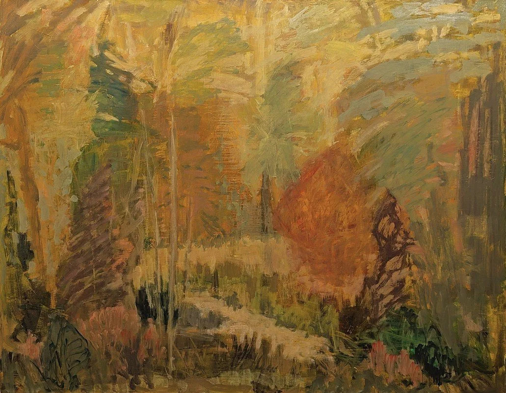 where hermits once sang
44x56   o/c