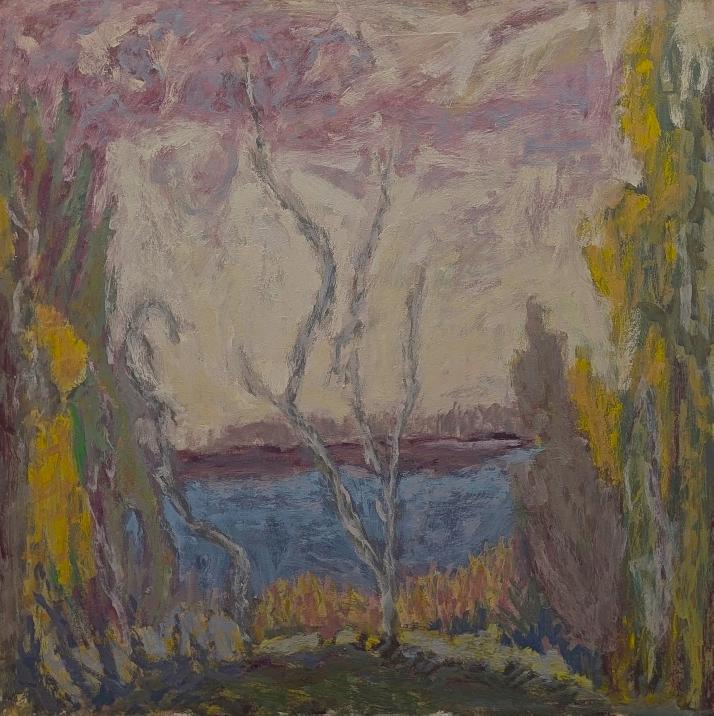 way back
30x30  o/p